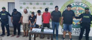 Capturan siete personas con arma ilegal que intentaron sobornar en Uribia