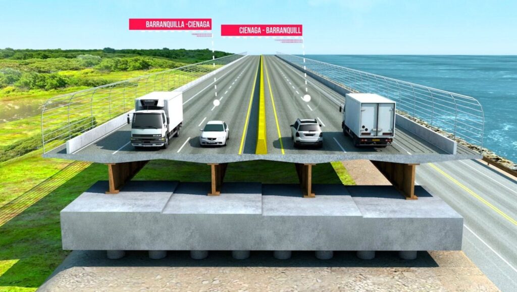 viaductos vía Ciénaga – Barranquilla