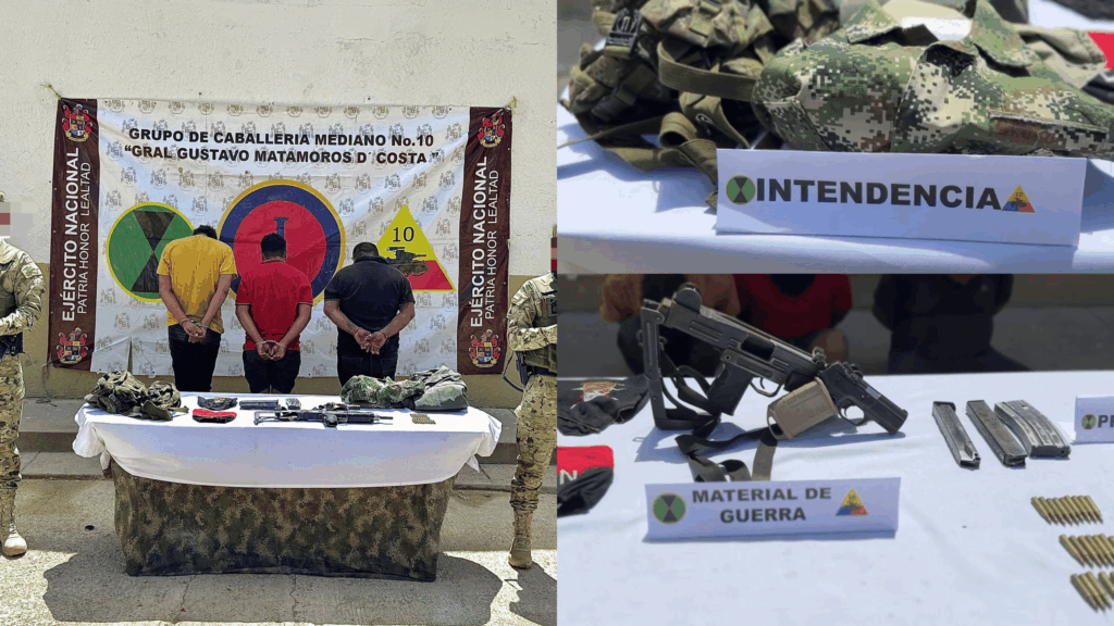 captura integrantes ELN Maicao