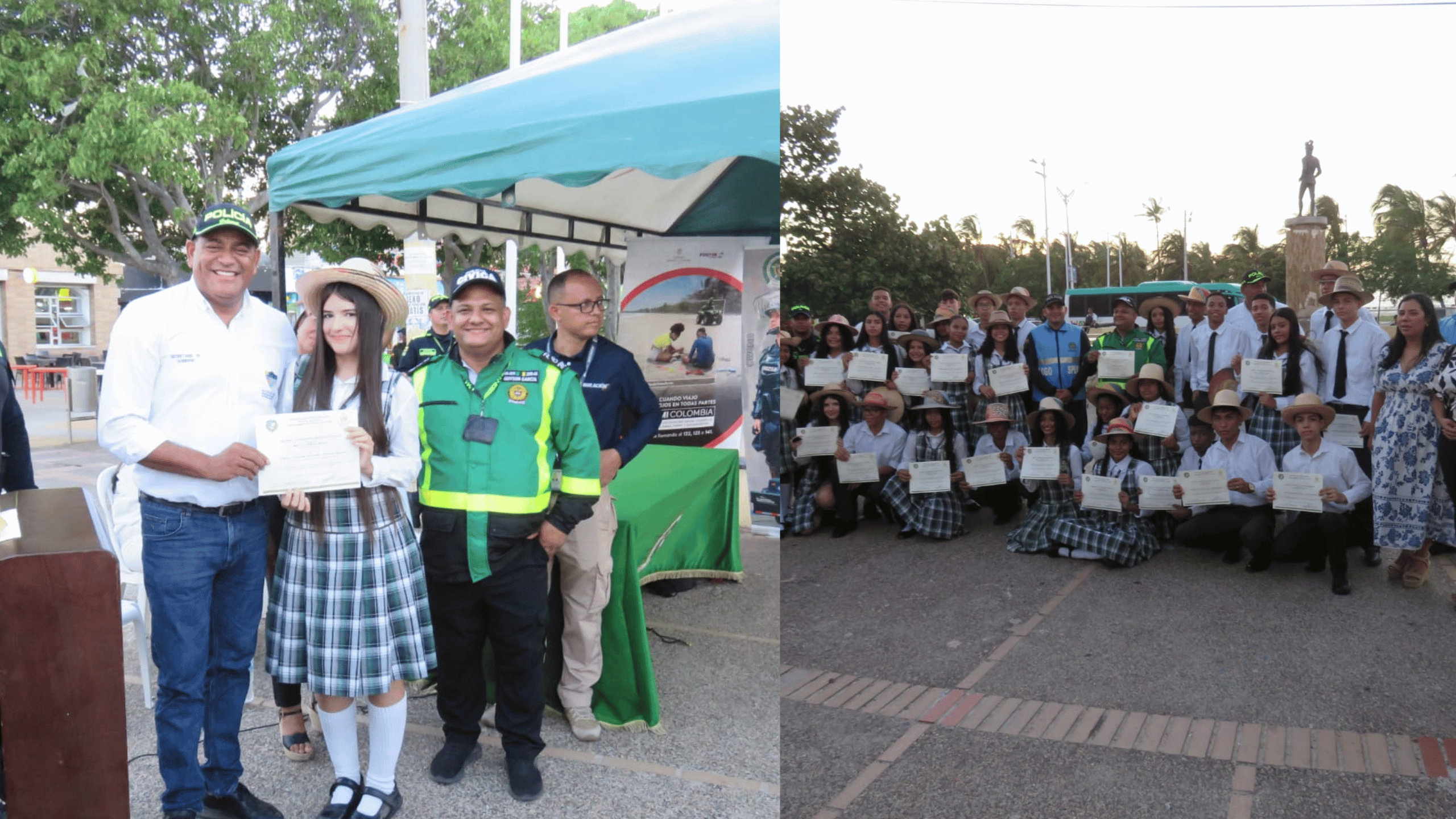 Estudiantes en Riohacha se certifican como Guardianes del Turismo y el Patrimonio Nacional