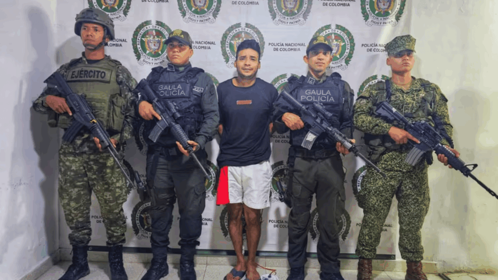 capturan a cabecilla del Clan del Golfo en Guaranda
