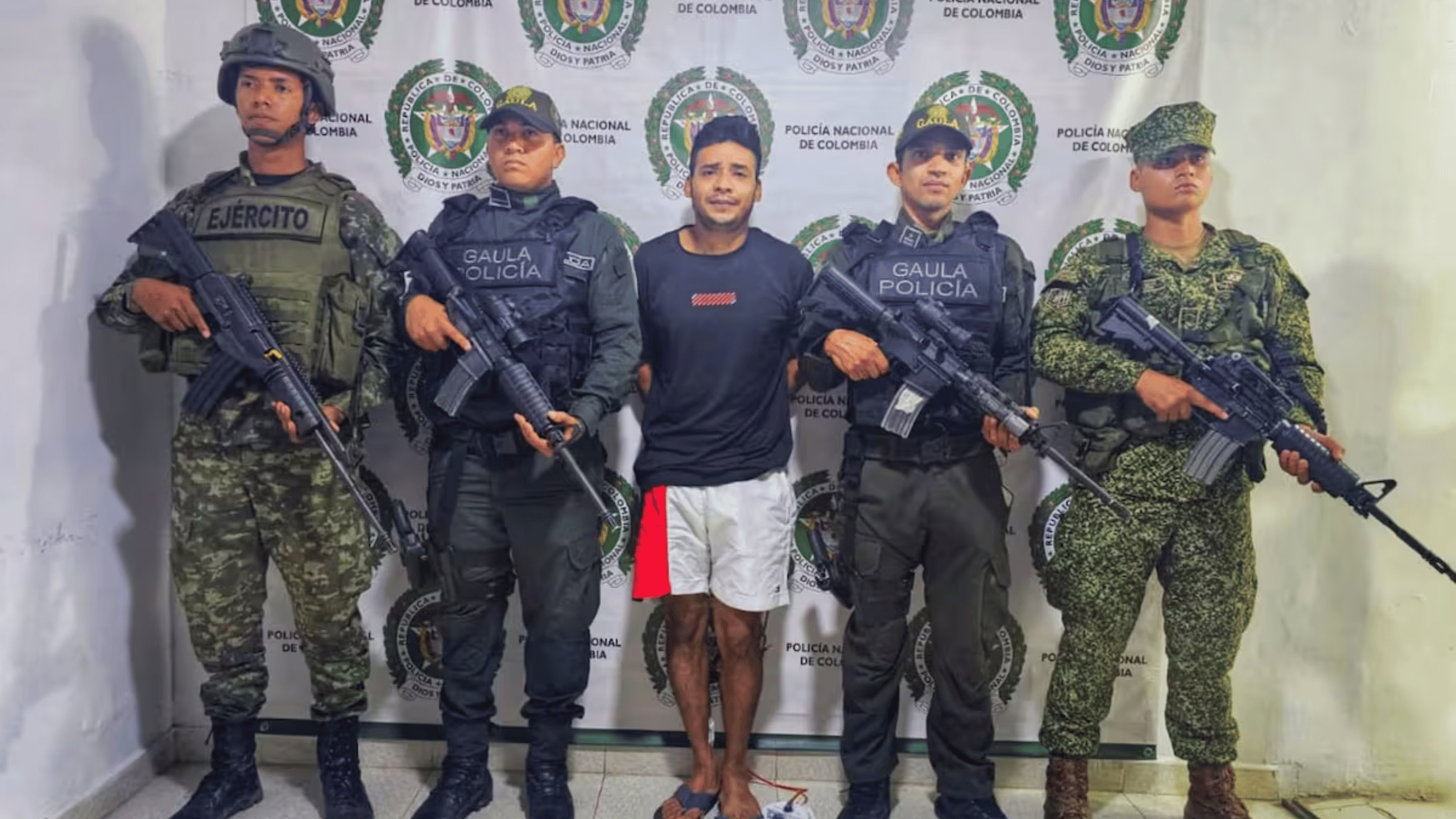 capturan a cabecilla del Clan del Golfo en Guaranda