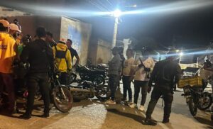 accidente entre motocicletas en Riohacha