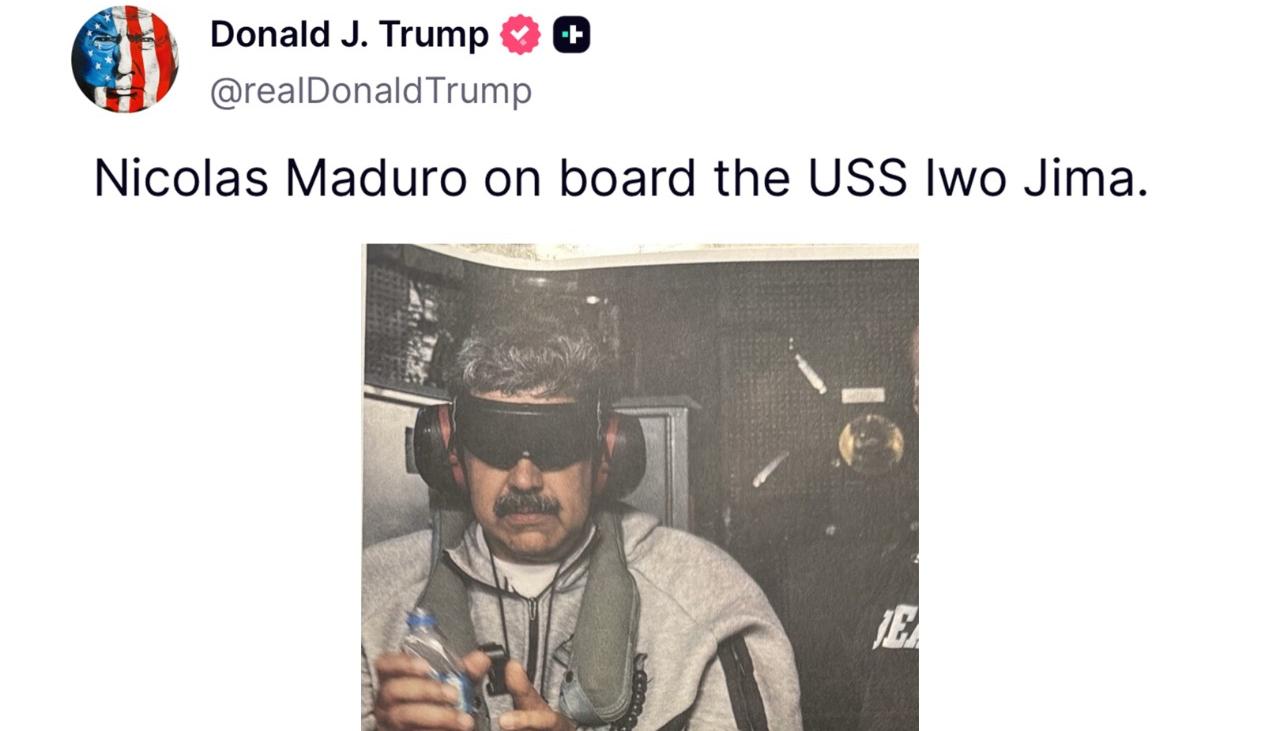 Nicolas Maduro capturado