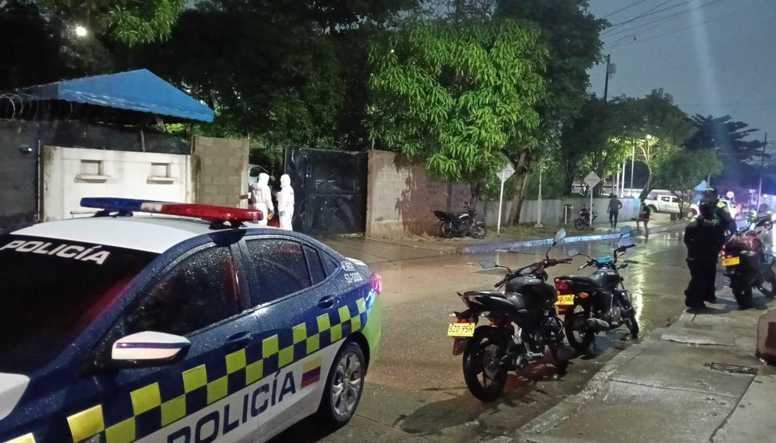 atentado Cárcel Distrital El Bosque