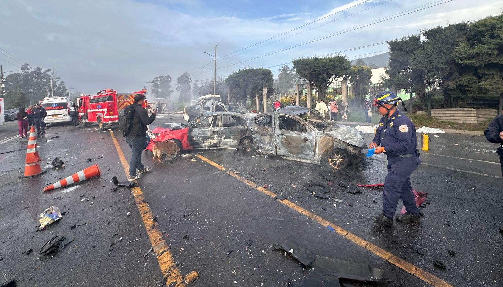 accidente vía Zipaquirá Ubaté muertos heridos