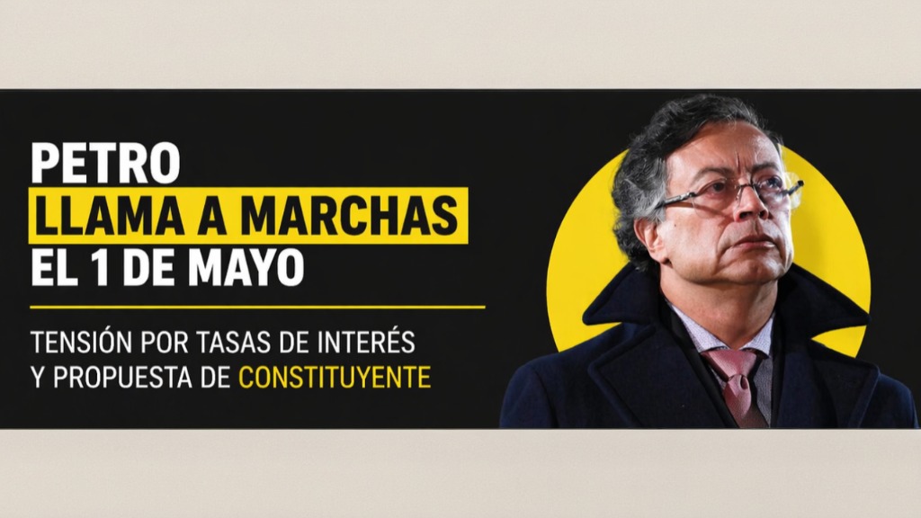 marchas 1 de mayo Petro Colombia