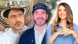 encuestas presidenciales Colombia Cepeda Valencia Espriella