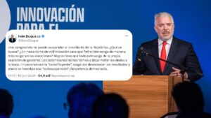 Duque cuestiona suspensión de Petro