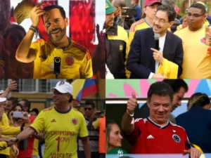 camiseta de la Selección Colombia y política